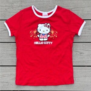 Sanrio Red Hello Kitty Kids Shirt